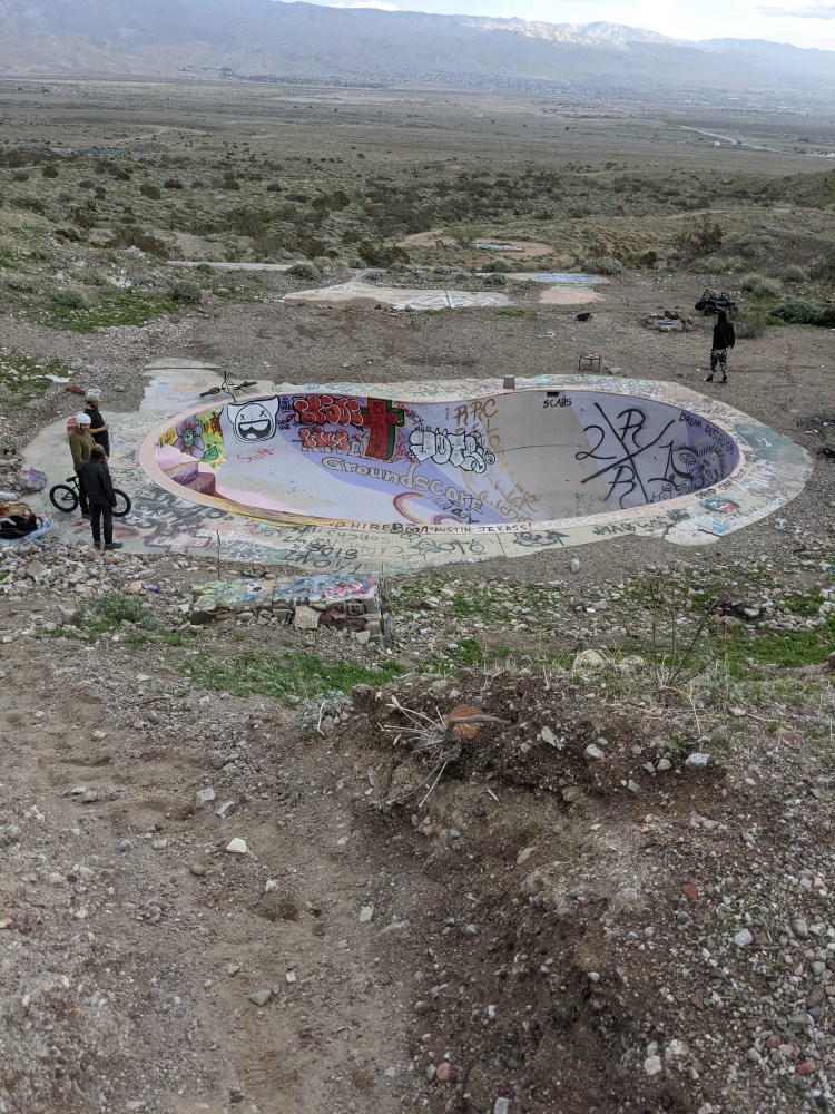view of Nude Bowl from above