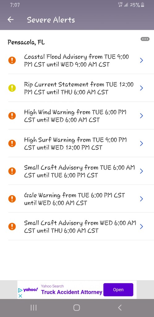 Severe Weather Alerts