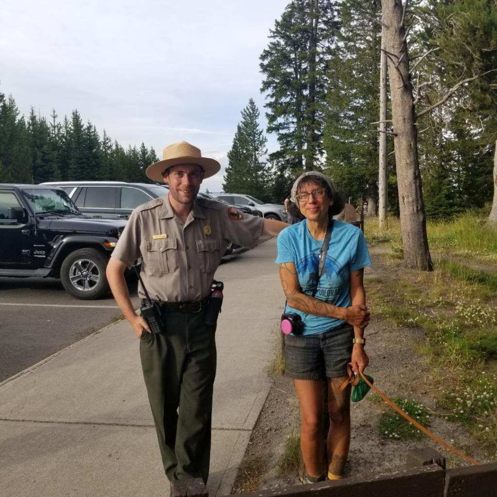 park ranger and Lydia